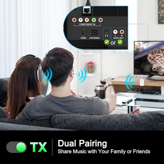 Premium Airplane Bluetooth 5.4 Transmitter Adapter, - Image 6