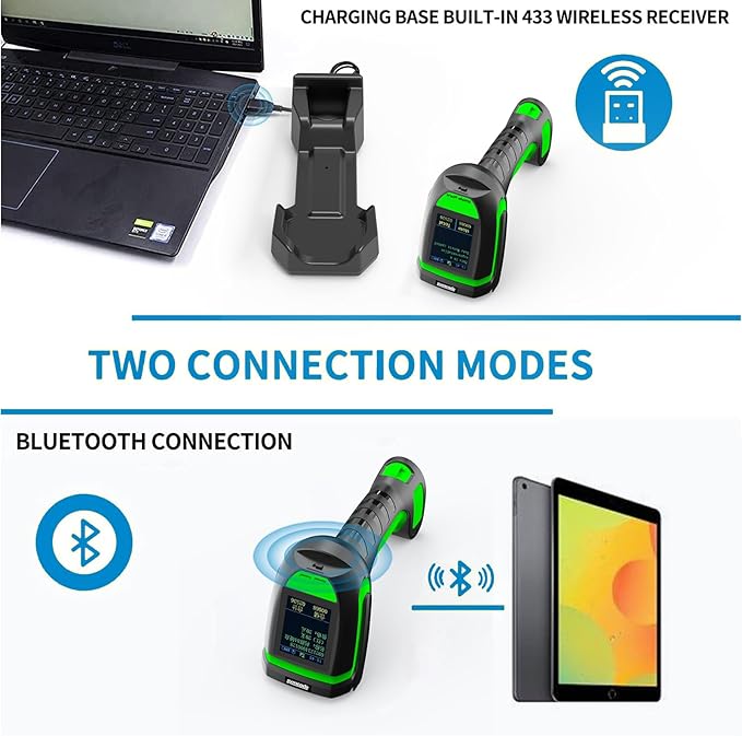 Symcode 2D Screen Barcode Scanner Wireless - Image 4