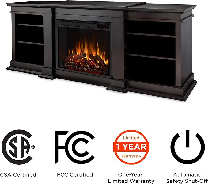 Real Flame Fresno 72" TV Stand - Image 6