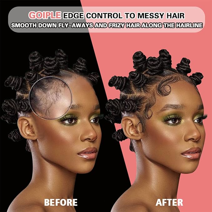 Edge Control Wax for Women Strong Hold Non-greasy Edge Control Smoother Edge Wax - Image 5