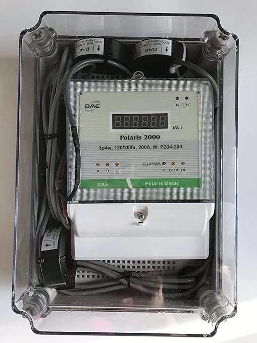 DAE P254-600 KIT, UL kWh Smart Submeter, 3 Phase, 3 Split Core CTs - Image 4
