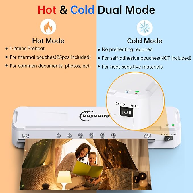 Buyounger Laminator Machine, A3 Laminator Machine - Image 3