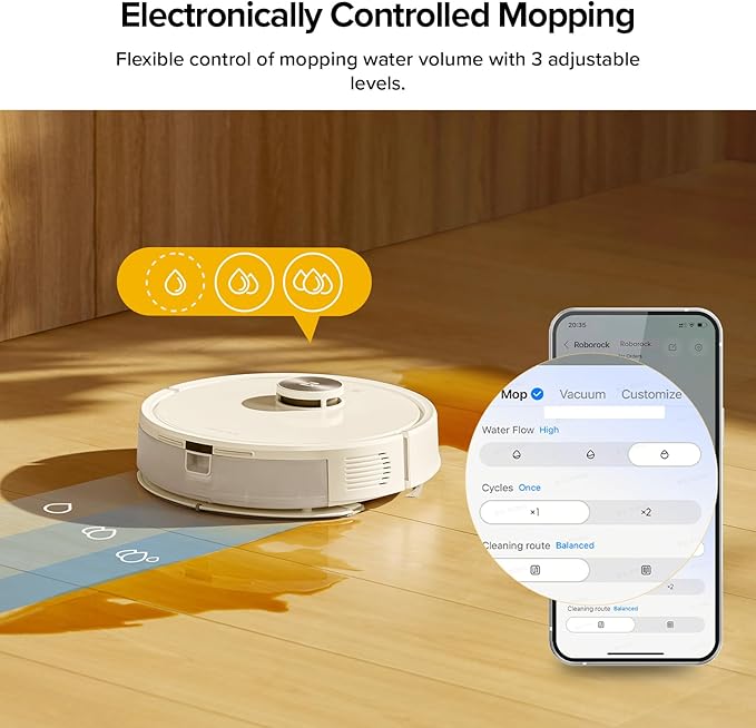 roborock Q7 M5+ Robot Vacuum and Mop, Upgraded from Q5 Max+, 10000Pa Suction - Image 9