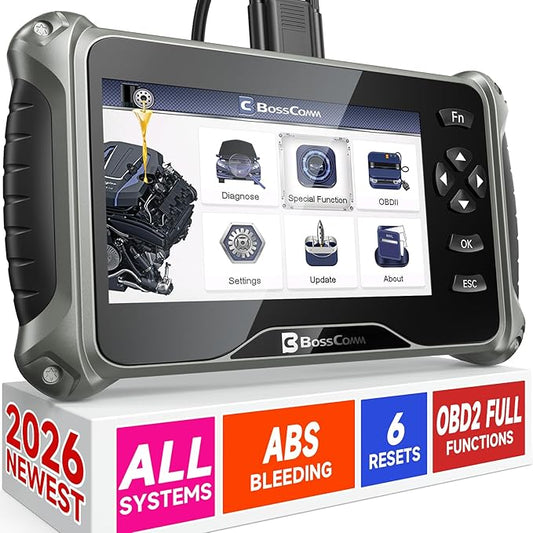 2026 BOSSCOMM IF745 OBD2 Scanner, All Systems Car Code Reader Scan Tool by BCBOSSCOMM