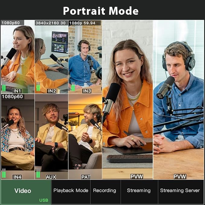 Stream SH 2HDMI & 2SDI Pro Video Switcher Mixer - Image 5