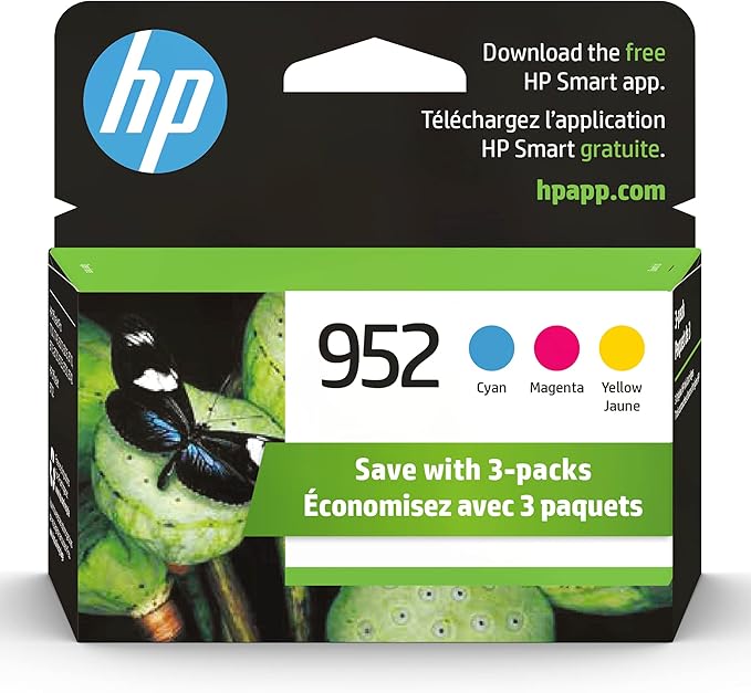 HP 952 Cyan, OfficeJet Pro 7720, 8740 | Eligible by HP