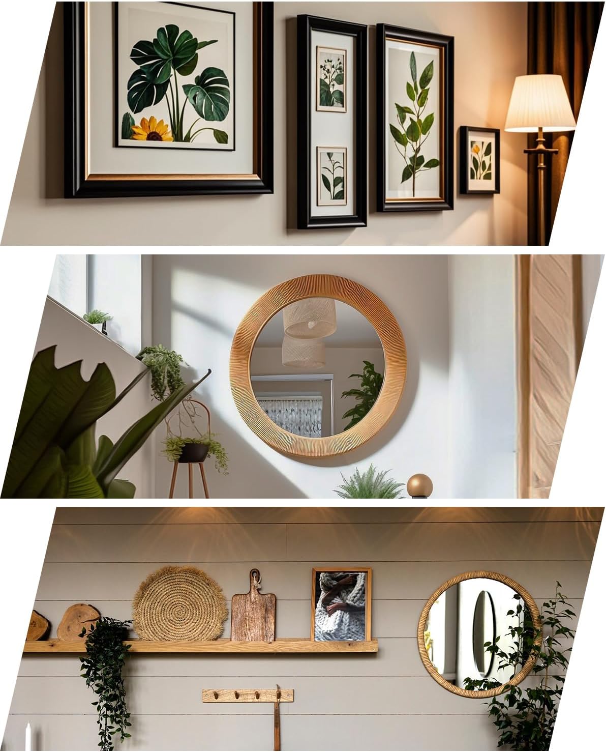 25 40 65 LB Picture Hangers Claw for Drywall Heavy Duty No Damage | 25 Picture Hanging Hooks Tool Free Sawtooth Wire Ring Kit Wall Hanger for Room Office Mirror Photo Poster Frame Decor