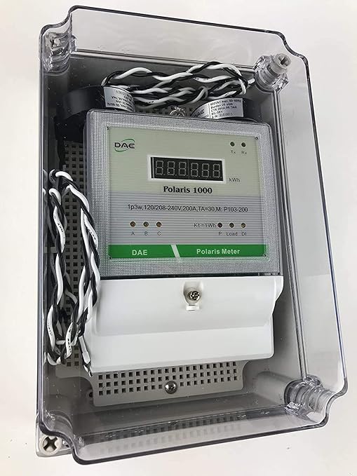 DAE P103-400 KIT, UL Listed, kWh Smart Submeter, 1P3W 400A, 2 Split CTs - Image 4