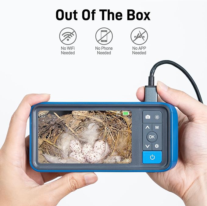 Teslong Telescopic Endoscope Inspection Camera - Image 6