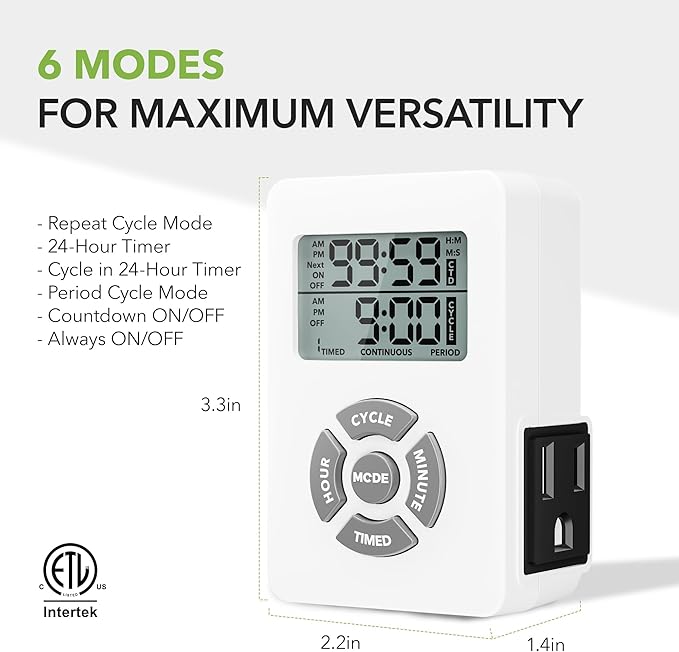 BN-LINK Digital Outlet Timer - Image 2