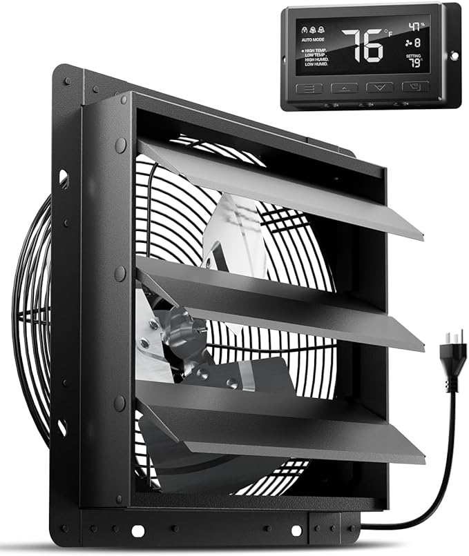 HG Power 12 Inch Attic Fan by HGPOWER