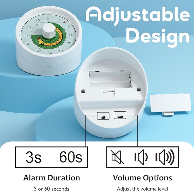 BellMan Visual Timer, 60 Minute Countdown Timer - Image 6