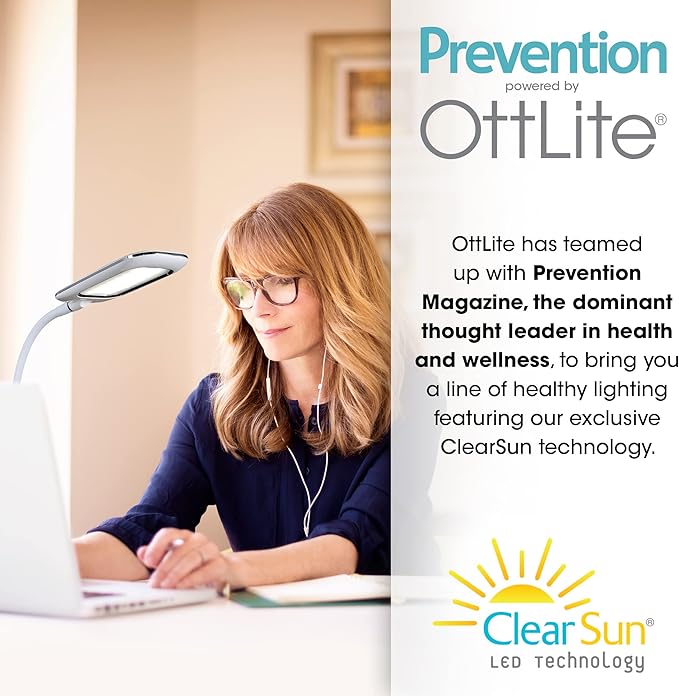 OttLite® Prevention LED Desk Lamp - Image 6