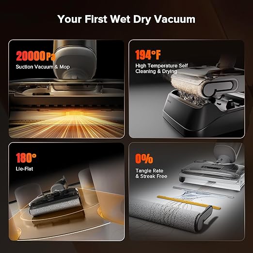 roborock F25 GT Set Wet Dry Vacuum Mop, Wet Dry Vacuum Cleaner Cordless - Image 9