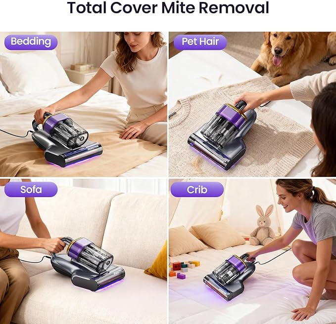 IRONSPIRE Bed Vacuum Cleaner, Mattress Vacuum - Image 9