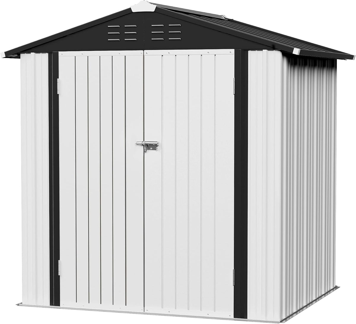 jummico metal outdoor storage shed 6 x 4, main product view