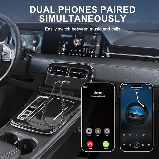 AUX Bluetooth 5.4 Receiver, Auxiliary Audio to Bluetooth 5.4 Adapter, 3.5mm - Image 3