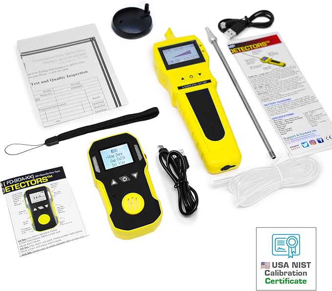 Carbon Monoxide Detector CO Analyzer + Pump by Forensics | USA NIST Calibration - Image 8