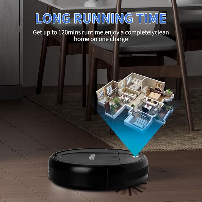 Robot Vacuum, Featuring a 3-in-1 Comprehensive Cleaning System That vacuums and - Image 6