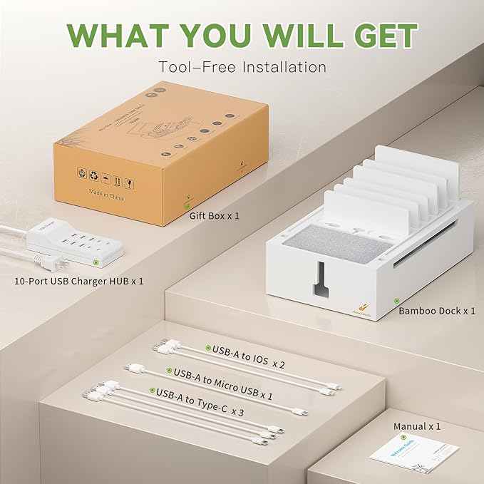 Pezin & Hulin Bamboo Charging Station - Image 5