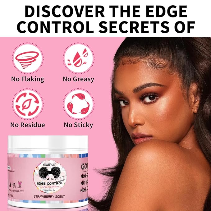 Edge Control Wax Strong Hold Non-greasy Hair Styling Gel - Image 5