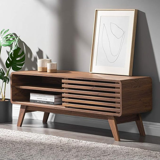 mopio Ensley TV Stand, Mid Century Modern by MopioInc