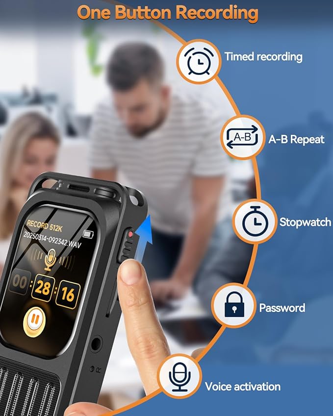 64GB Digital Voice Recorder - Image 5