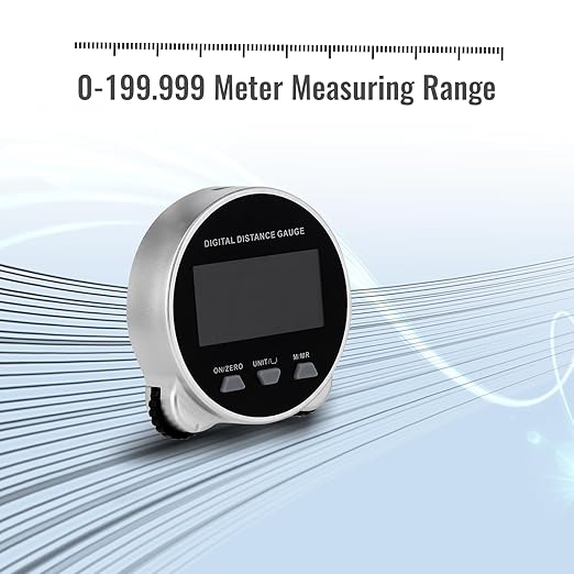 Digital Measuring Wheel USB Rechargeable 652.8ft/199m High Precision Measurement - Image 4