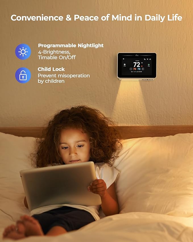Vine Smart Thermostat for House - Image 4