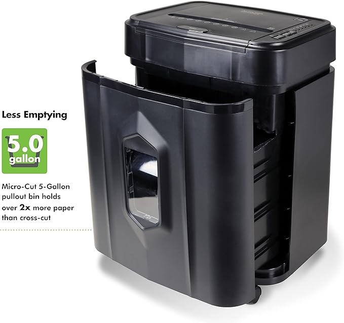 Aurora AU120MA 120-Sheet Auto Feed High Security Micro-Cut Paper Shredder / 30 - Image 5