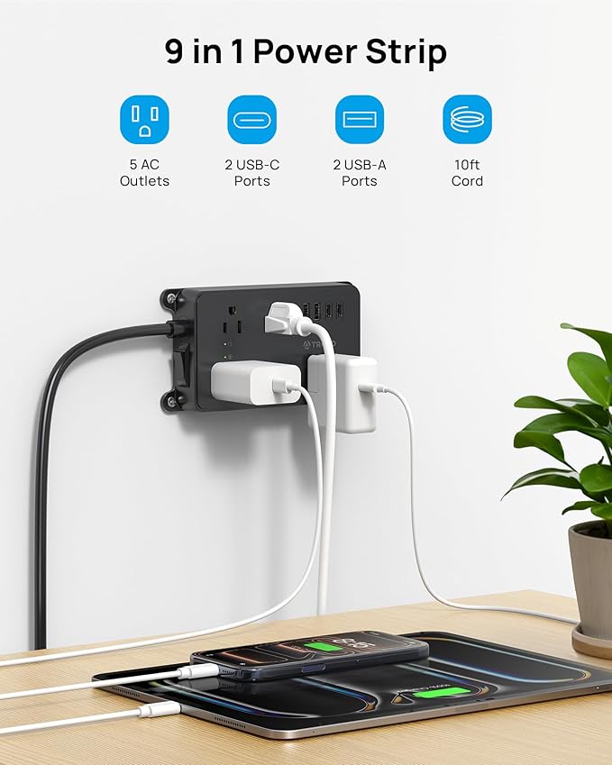 TROND Surge Protector Power Strip - Image 2