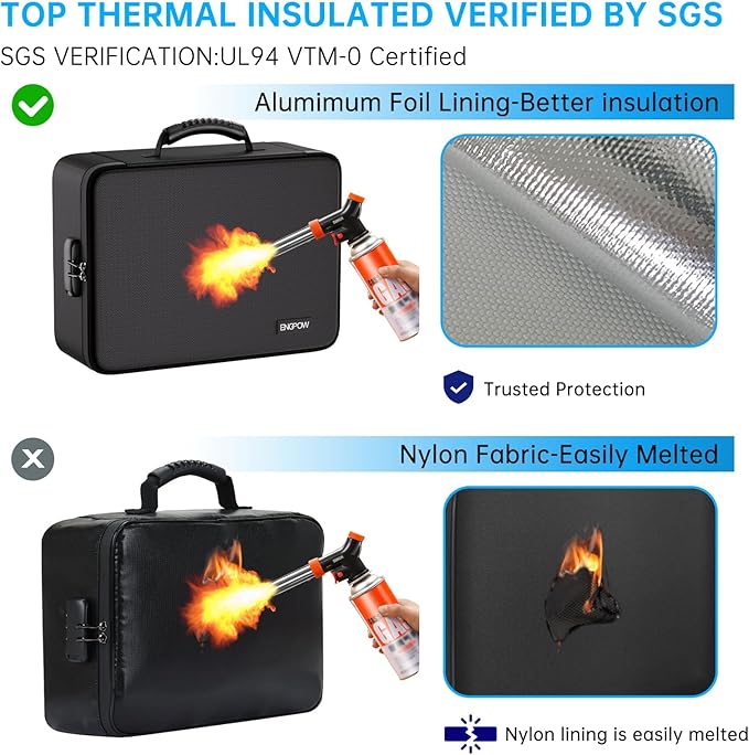 ENGPOW Fireproof File Organizer Bag - Image 2