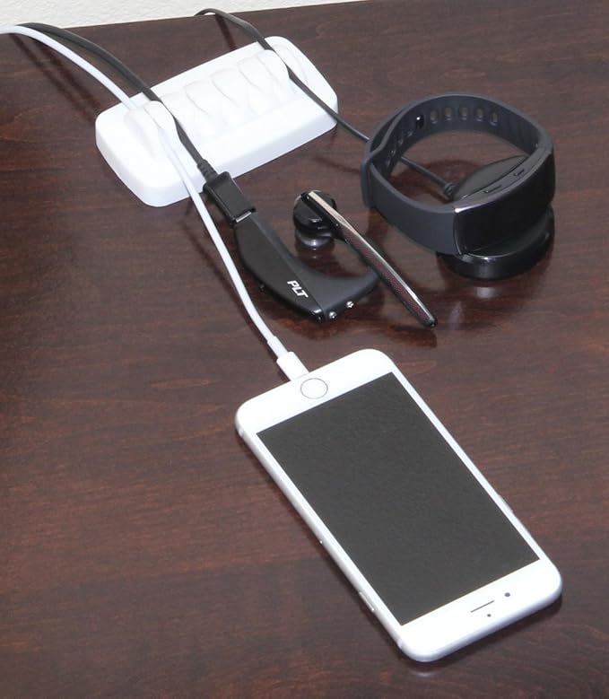 Heaviest Cable Organizer on The Market! Compact and Weighted Desktop Cord - Image 5