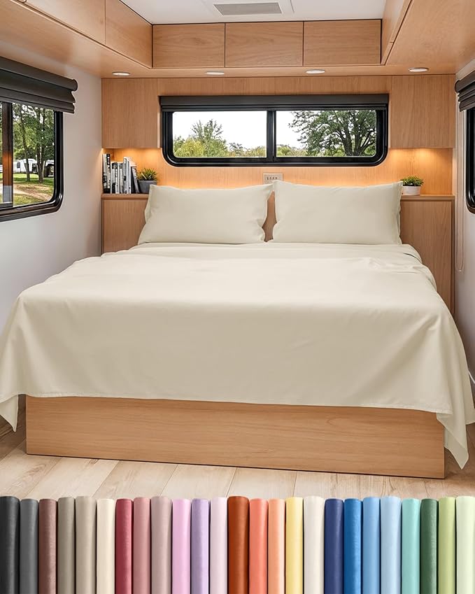 RV Short Queen Sheet Set 60 X 75 by CGKUnlimited