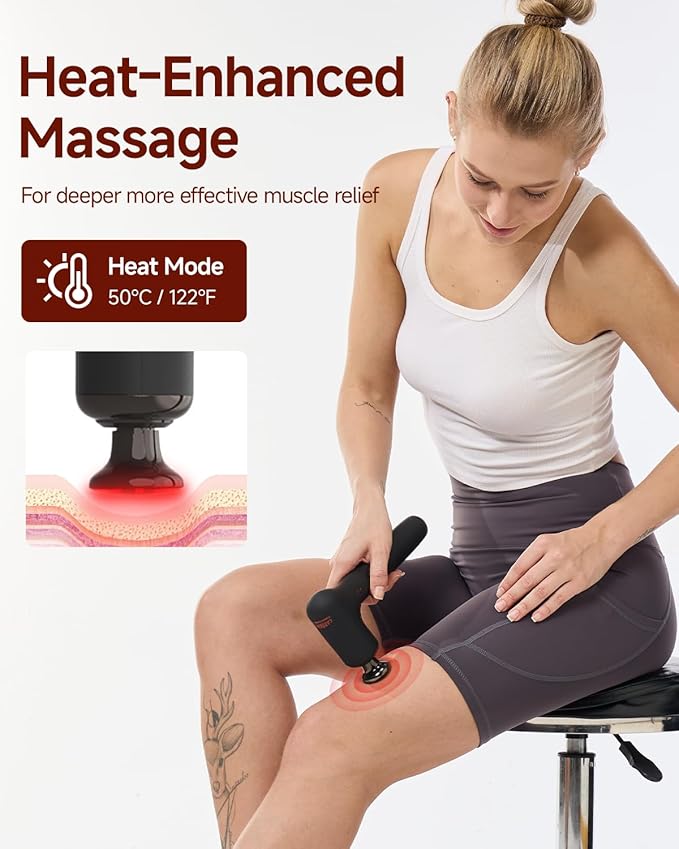 CAREKING Upgraded 2-in-1 Massage Gun - Image 3