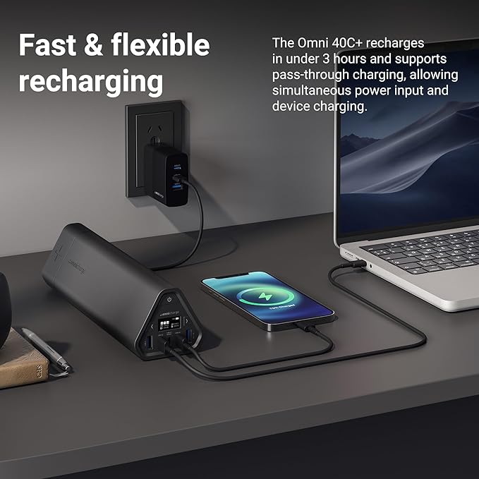 Omni 40C+ 38400mah/142wh Professional Premium Portable Power Bank - Image 9
