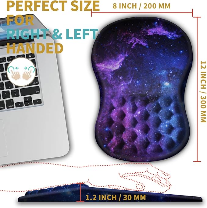 Hokafenle Ergonomic Mouse Pad Wrist Support - Image 4