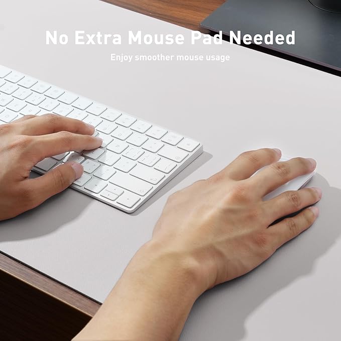 Aothia Large PU Leather Desk Pad Protector – Non-Slip Mouse Pad & Writing Mat - Image 3