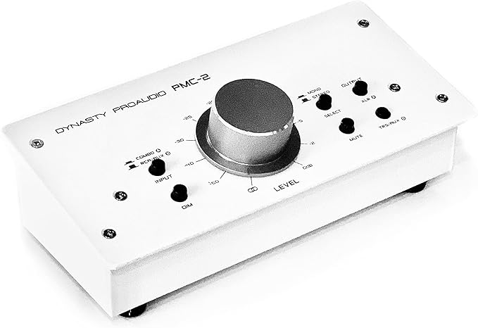 DYNASTY PROAUDIO PMC-2 Premium Passive 2 x 2 Studio Monitor Volume Controller by DynastyProAudio