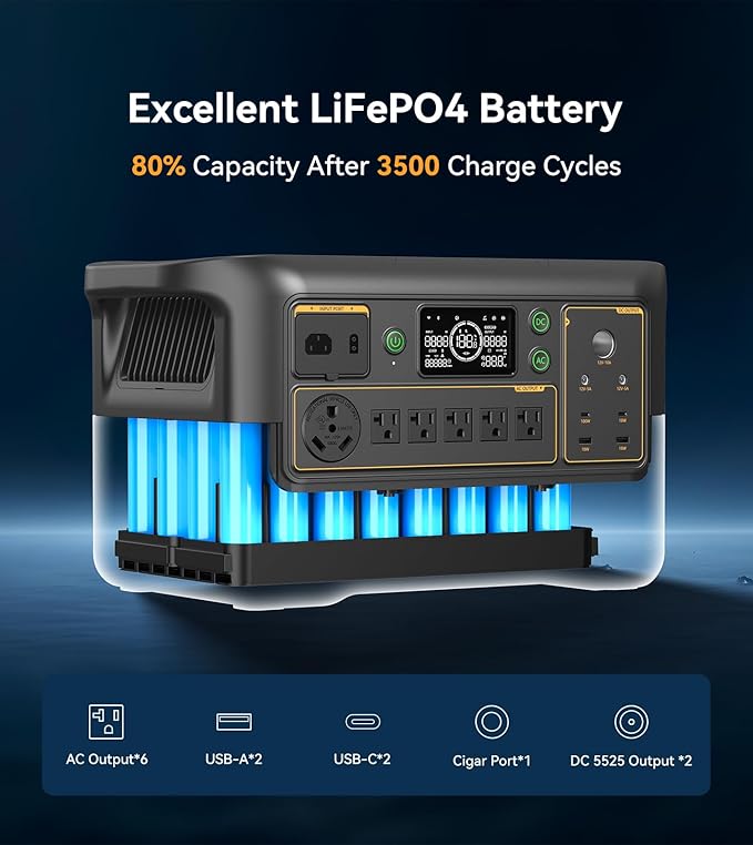 Pecron Portable Power Station F3000LFP - Image 3