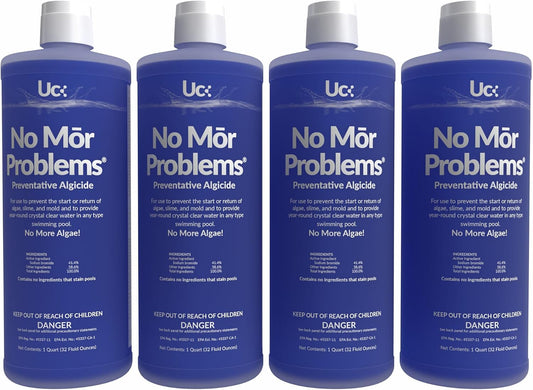 4 PACK - United Chemical No Mor Problems 1qt NMP-C12