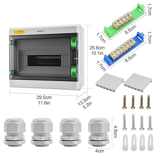 Mollom 12 Way HA Series Power Distribution Box - Image 2