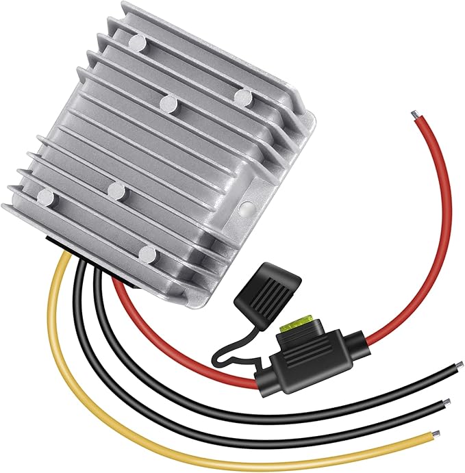 dkplnt 20A 240W 12v Golf Cart 48V 36V to 12V Converter Voltage Regulator by dkplnt