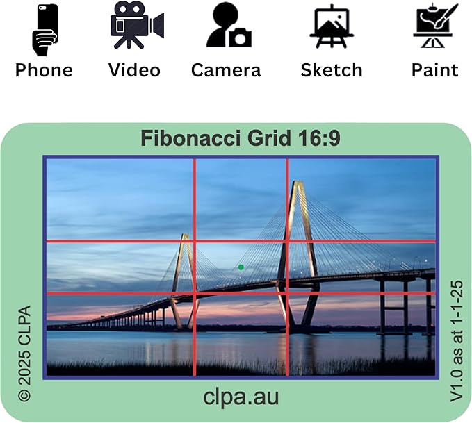 CLPA Fibonacci Viewfinder Set: Fibonacci Matrix, and Diagonals - Image 2