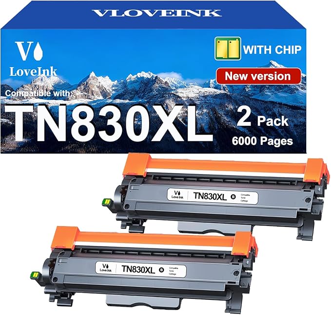 VLOVEINK Compatible TN830XL Toner Cartridge Replacement by VLOVEINK