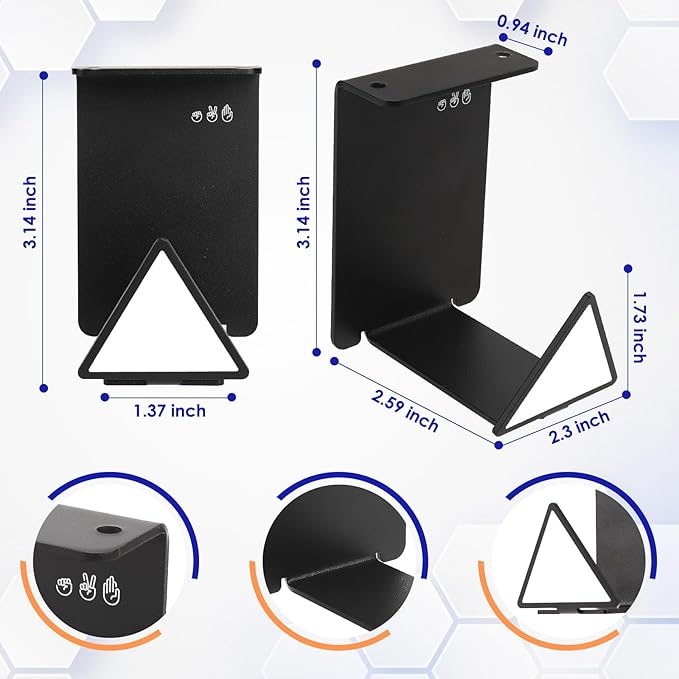 VKheroKV HC128 Headphone Holder Hanger - Image 2