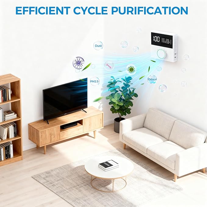 Negative Ion Air Purifier, Portable Negative Ion Generator - Image 3