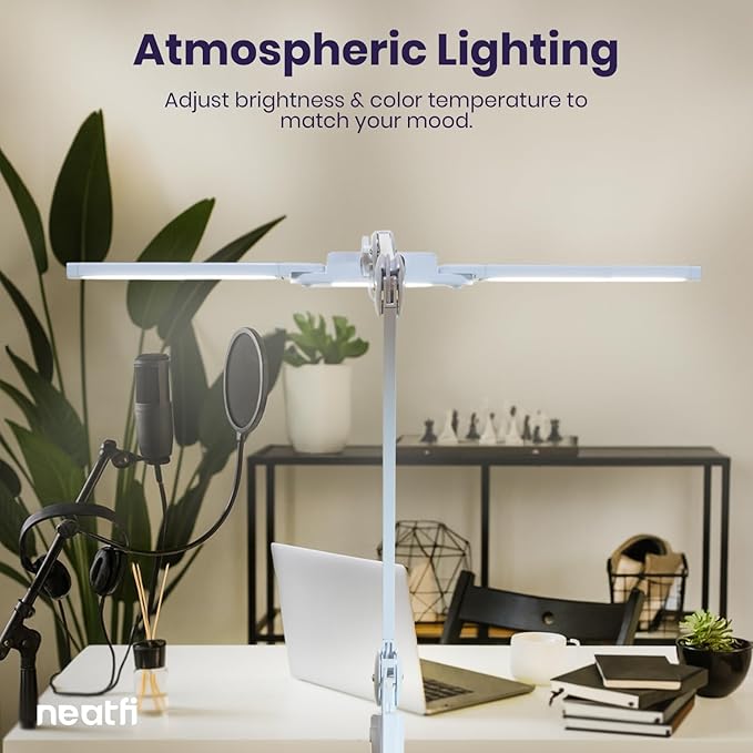 Neatfi LED Desk Lamp, Dimmable Desk Light - Image 9