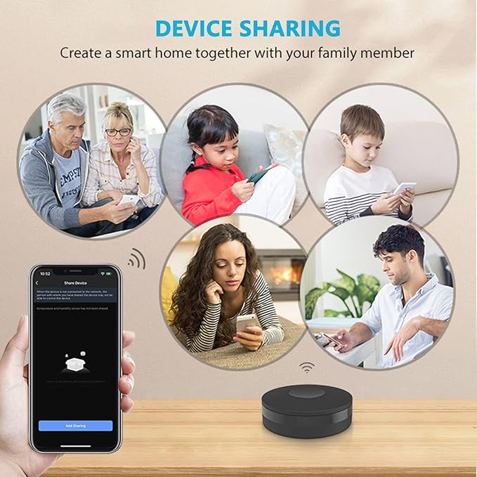 SENCKIT WiFi Smart Remote Controller Smart Home IR Universal Remote Blaster - Image 5