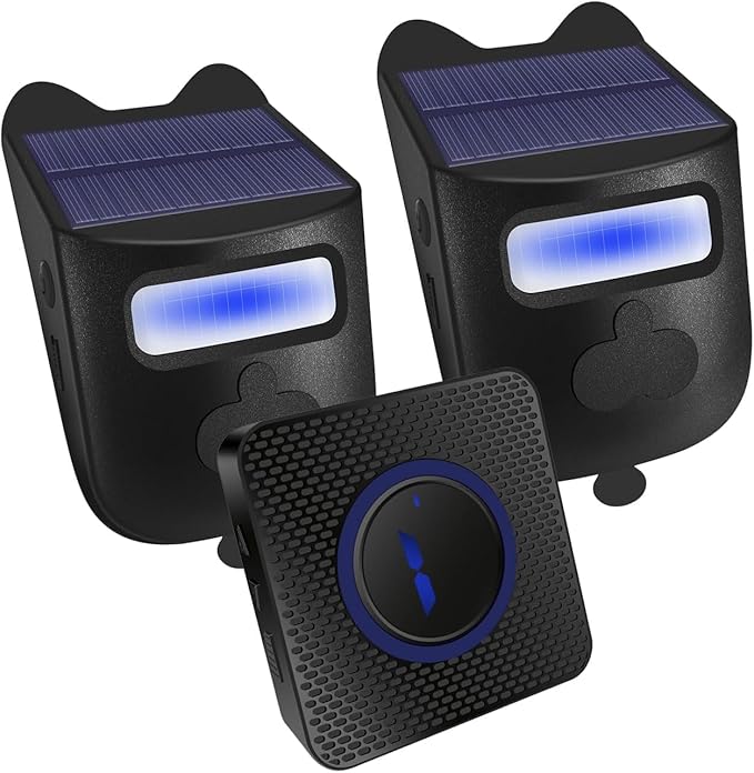 Qumox Solar-Powered Driveway Alert System by QUMOX